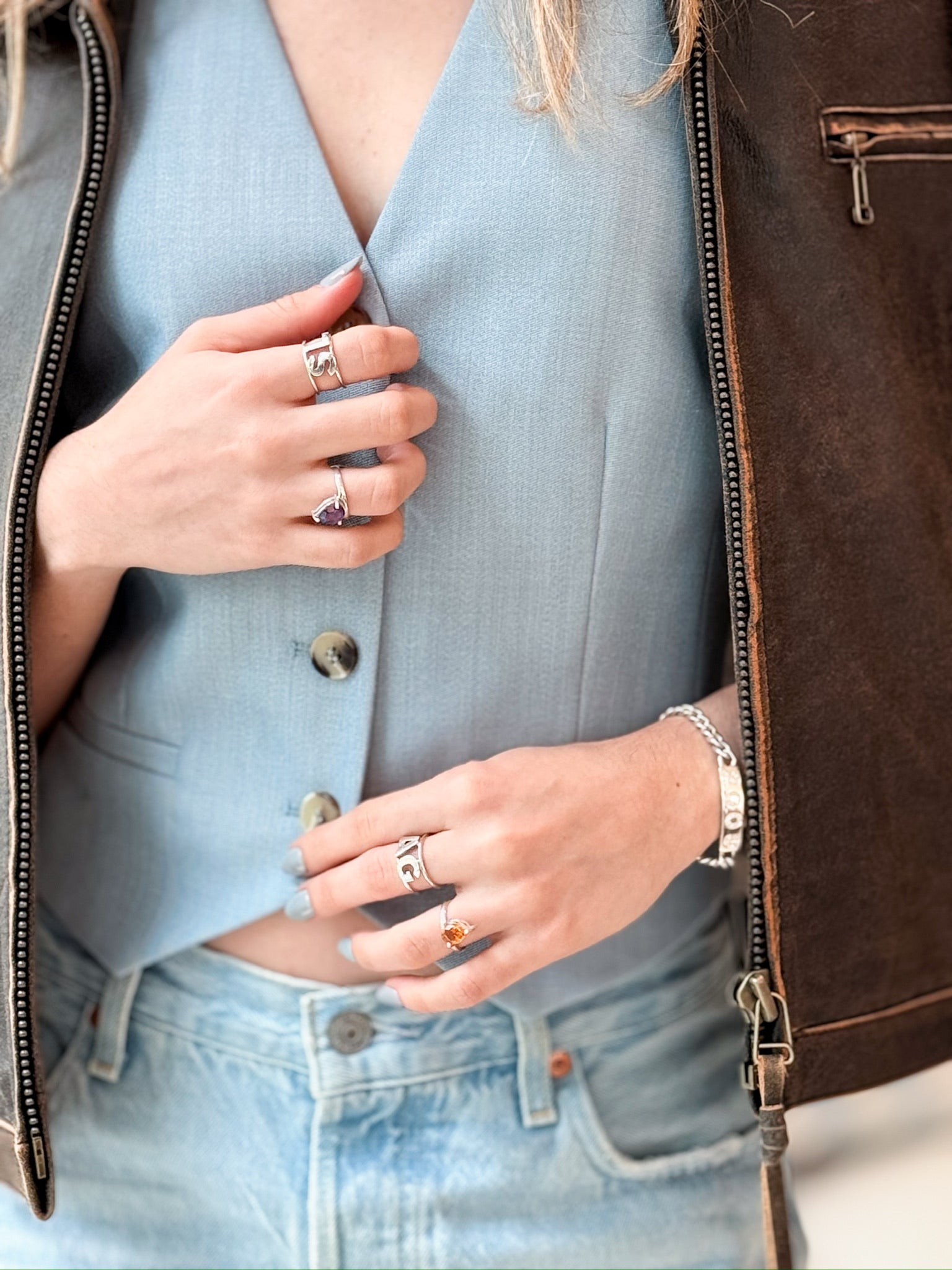 925 Double Tube Initial Ring