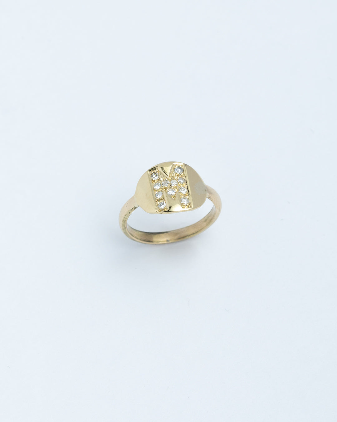 Initial Signet Ring